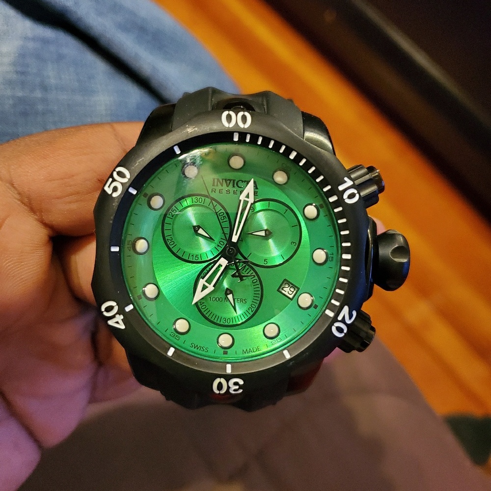 52MM Invicta Venom (Green face)